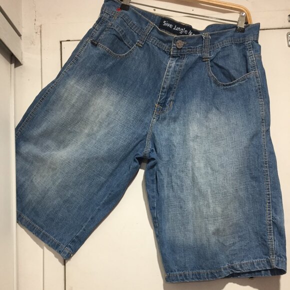 5ive Jungle & Co. Other - VINTAGE 5IVE JUNGLE & Co. WIDE LEG JEANS SHORTS SIZE 36